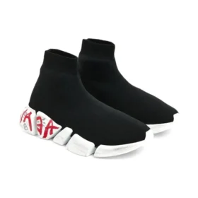 Adidași Speed 2.0 „Black Knit with Red Graffiti” 617239W2DD41096