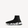 Adidași Speed 2.0 din tricot reciclat pentru bărbați, în negru/argintiu
