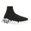 Adidași Speed 2.0 Graffiti „Tricot reciclat negru și talpă albă” 617196W2DD41091
