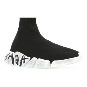 Adidași Speed 2.0 Graffiti „Tricot reciclat negru și talpă albă” 617196W2DD41091