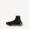 Adidași Speed 2.0 pentru bărbați, cu talpă complet transparentă și tricot reciclat, în negru/kaki