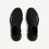 Adidași Speed 2.0 pentru bărbați, cu talpă complet transparentă și tricot reciclat, în negru/kaki