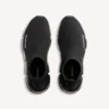 Adidași pentru bărbați Speed 2.0 cu talpă complet transparentă, din tricot reciclat, în culoarea negru