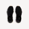 Adidași pentru bărbați Speed 2.0 cu talpă complet transparentă, din tricot reciclat, în negru/bej
