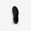 Adidași Speed 2.0 pentru femei, din tricot reciclat, cu talpă bicoloră în negru/alb