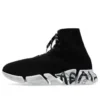 Adidași Speed 2.0 Sneakerși cu șireturi „Tricot reciclat negru și talpă albă” 617258W2DD41091