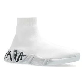 Adidași Speed 2.0 „Tricot alb cu graffiti negru” 617239W2DD42091