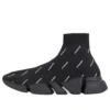 Adidași Speed 2.0 „Tricot negru cu logo alb pe toată suprafața” 617239W2DBO1090