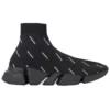 Adidași Speed 2.0 „Tricot negru cu logo alb pe toată suprafața” 617239W2DBO1090