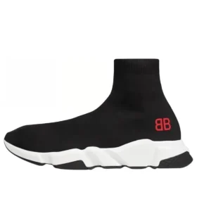Adidași Speed Sneakerși „Tricot negru cu logo BB roșu” 514218W05G01000