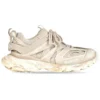 Adidași Track 1.0 „Mesh decolorat bej și alb și material asemănător pielei de căprioară” 542436W3CN29700