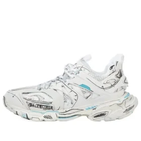 Adidași Track 1.0 „White Blue Mesh and Nylon Graffiti” 542436W3SRA9014