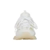 Adidași Track cu talpă transparentă, talpă joasă, din nylon cu plasă, albi 647742W3BM19000