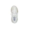 Adidași Track cu talpă transparentă, talpă joasă, din nylon cu plasă, albi 647742W3BM19000