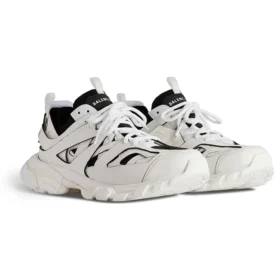 Adidași Track Sneakerși „Șosete din tricot și nailon alb și negru” 736330W3SKC9010