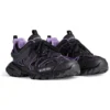 Adidași Track Sneakerși „Șosete din tricot și nailon negru și violet deschis” 736328W3SKC1058