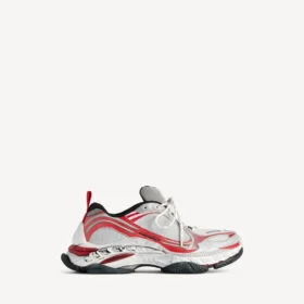 Adidași Triple S.2 pentru bărbați în culorile gri/roșu/alb