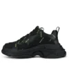 Adidași Triple S „Allover Logo – Negru-Galben Fluorescent” 536737W2FA11070