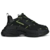 Adidași Triple S „Allover Logo – Negru-Galben Fluorescent” 536737W2FA11070