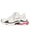Adidași Triple S „Allover Logo White Pink” 524039W2FA49155