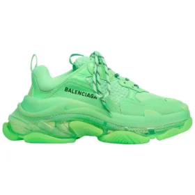 Adidași Triple S cu talpă transparentă „Verde neon” 544351W2CF13801