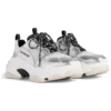 Adidași Triple S „Negru Alb Argintiu cu spumă dublă și plasă” 524039W2FWM8191