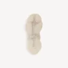 Adidași Triple S pentru bărbați cu talpă transparentă, de culoare albă