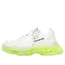Adidași Triple S „Talpă transparentă – Alb-Galben Fluo” 541624W2FR19073