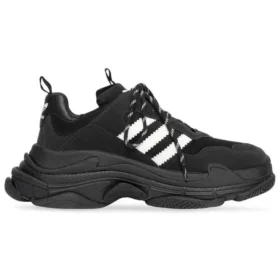 Adidas x Balenciaga Triple S „Black White” 712821W2ZB21090