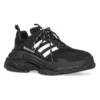 Adidas x Balenciaga Triple S „Black White” 712821W2ZB21090