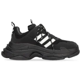 Adidas x Balenciaga Triple S Sneaker „Black” 712764W2ZB21090