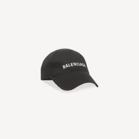 Șapcă Balenciaga în negru/alb