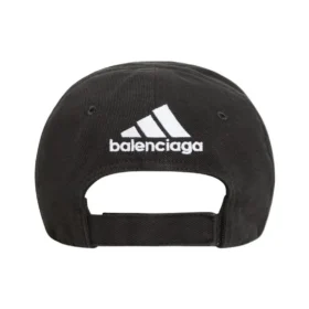 Șapcă Balenciaga x adidas „Negru Alb” 712160410B21077