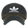 Șapcă Balenciaga x adidas Trefoil cu logo Balenciaga „Black White” 723749410B21077