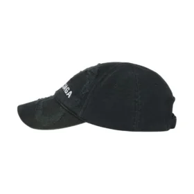 Șapcă BB cu efect de distrugere cu laser „Black White” 719282410B21077