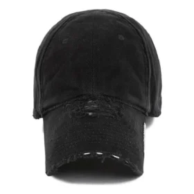 Șapcă cu bor uzat „Black” 744300410B21077