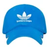 Șapcă cu logo Balenciaga x adidas Trefoil „Blue White” 723749410B2-4877