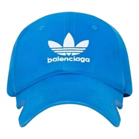 Șapcă cu logo Balenciaga x adidas Trefoil „Blue White” 723749410B2-4877 Șapcă cu logo Balenciaga x adidas Trefoil „Blue White” 723749410B2-4877