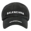 Șapcă cu logo dublu „Black Faded” 744273410B21071