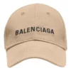 Șapcă cu vizieră și logo „Beige Black” 590758-410B2-9760