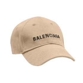 Șapcă cu vizieră și logo „Beige Black” 590758-410B2-9760