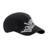 Șapcă de baseball cu bandă diagonală „Negru Alb” 680738410B20107