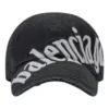 Șapcă de baseball cu logo diagonal „Black White” 680738410B21077