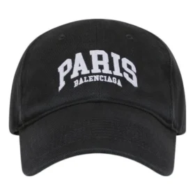 Șapcă de baseball cu logo Paris „Black White” 680748410B20107