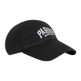 Șapcă de baseball cu logo Paris „Black White” 680748410B20107