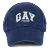 Șapcă de baseball din bumbac-twill cu broderie Pride „Albastru” 670810410B24000
