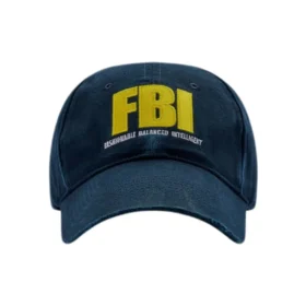 Șapcă de baseball FBI „Navy Yellow” 680740-410B2-4075-SML