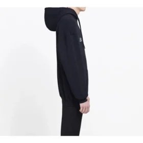 Balenciaga BB pentru bărbați, cu logo imprimat pe piept, negru 556143TDV521000