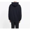 Balenciaga BB pentru bărbați, cu logo imprimat pe piept, negru 556143TDV521000