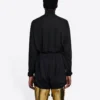 Balenciaga FW21 Alphabet pentru bărbați, cu mâneci lungi, negru, 661749444B81077